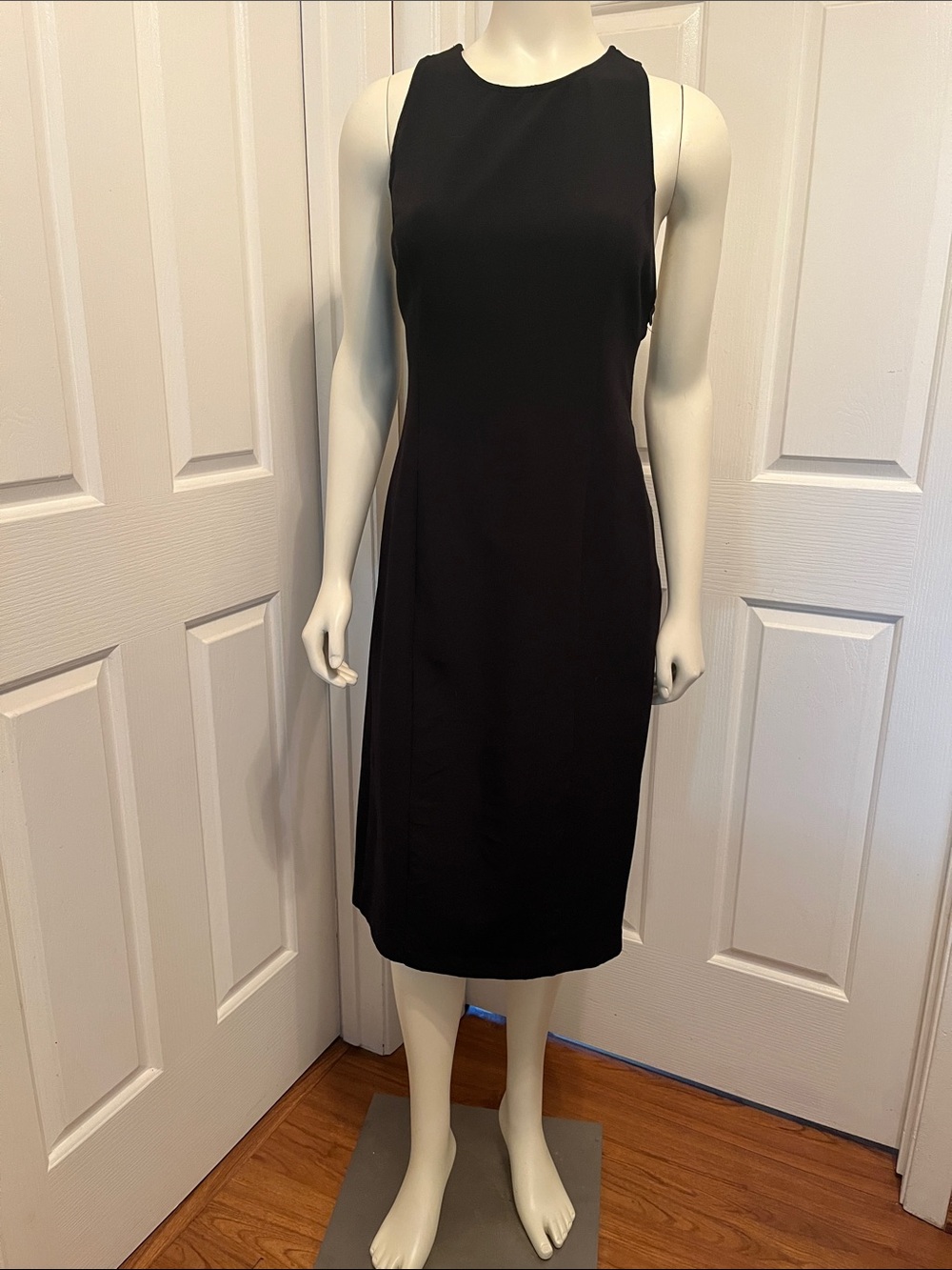 Forever 21 Black Midi Sheath Dress